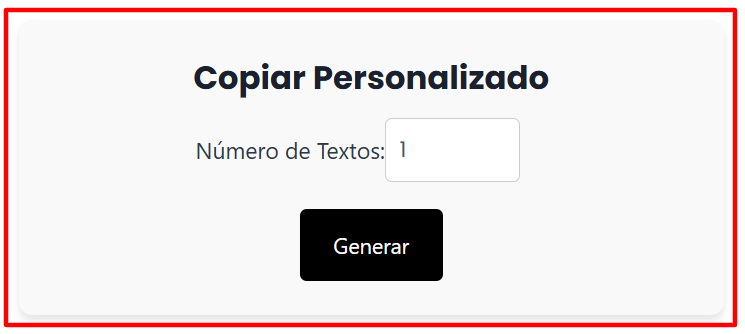 invisibles textos Copiar Personalizado